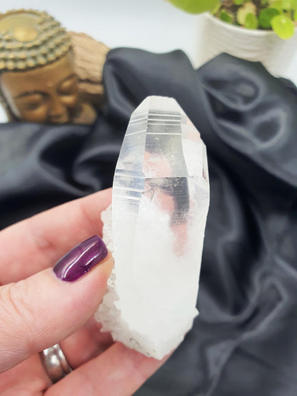 Lemurian Seed Quartz Cluster Point