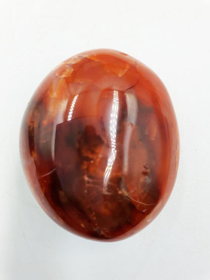 Drusy Carnelian Palm