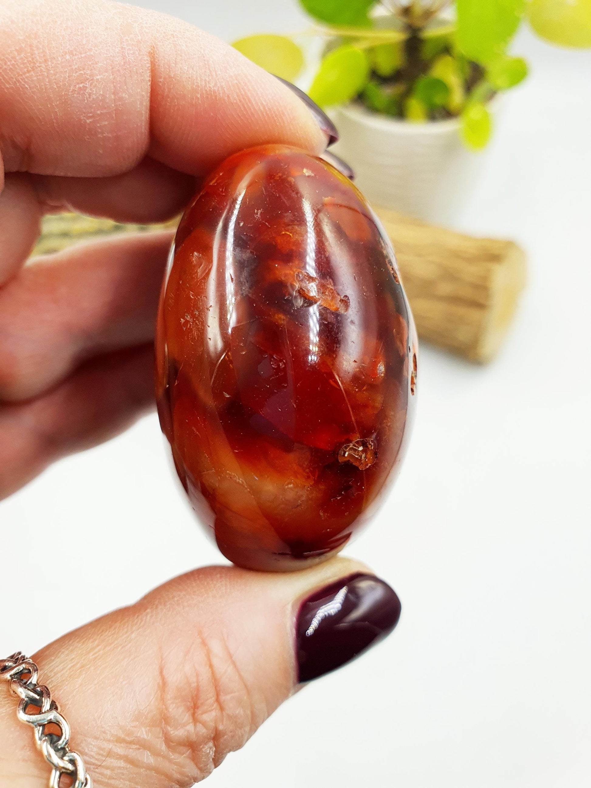 Unique Carnelian Palm