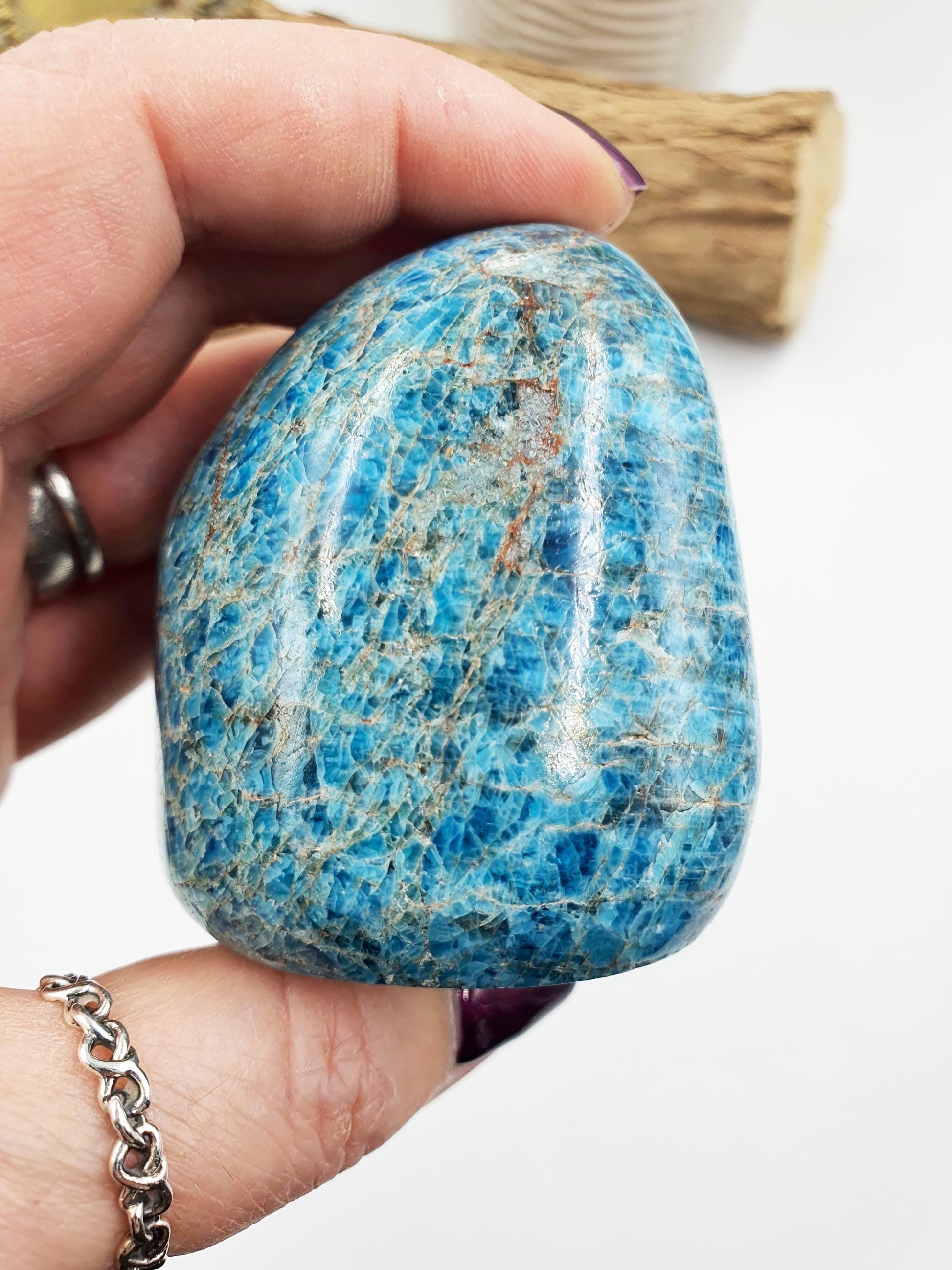 Blue Apatite Freeform