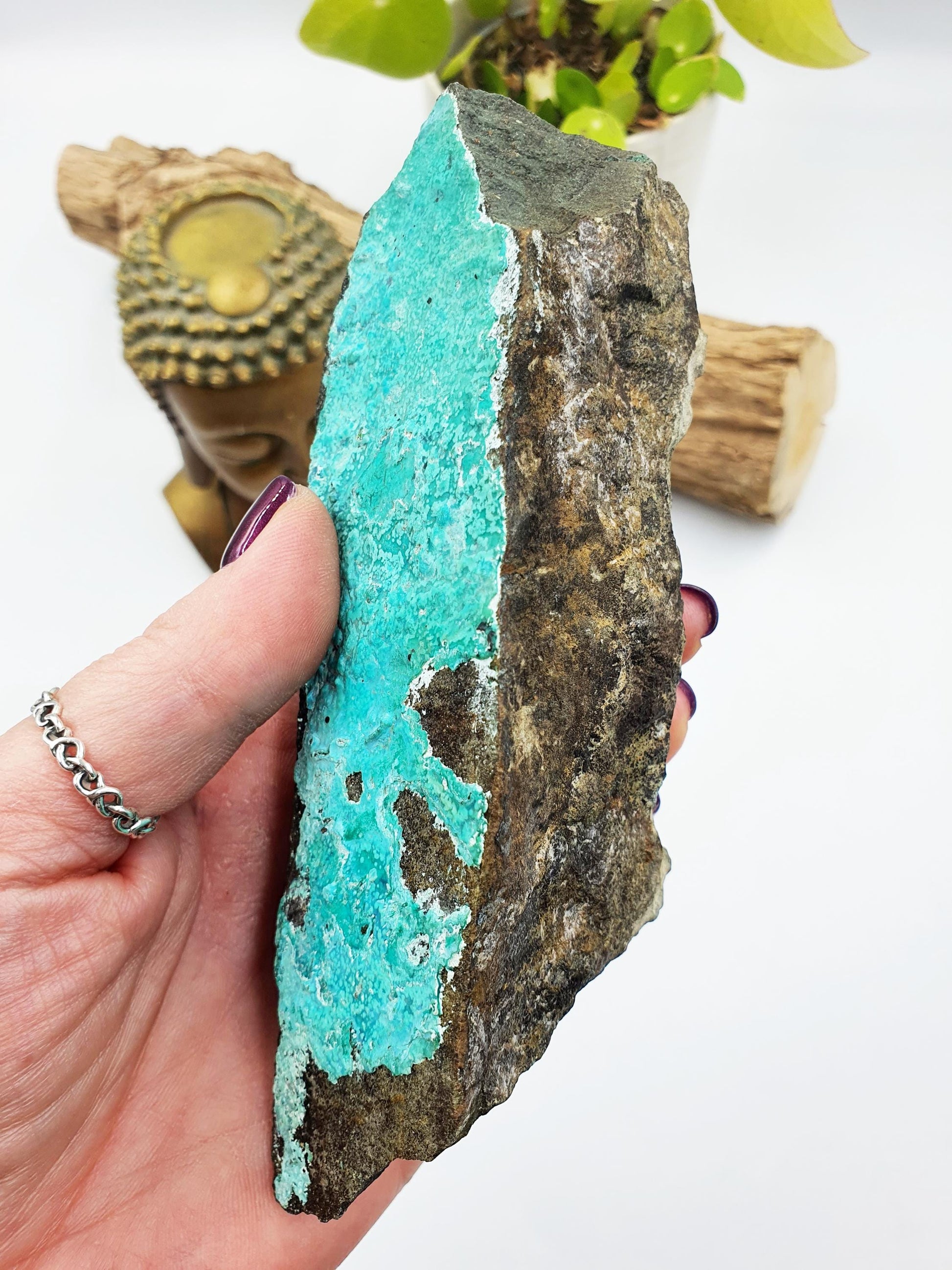 Silica Chrysocolla Specimen