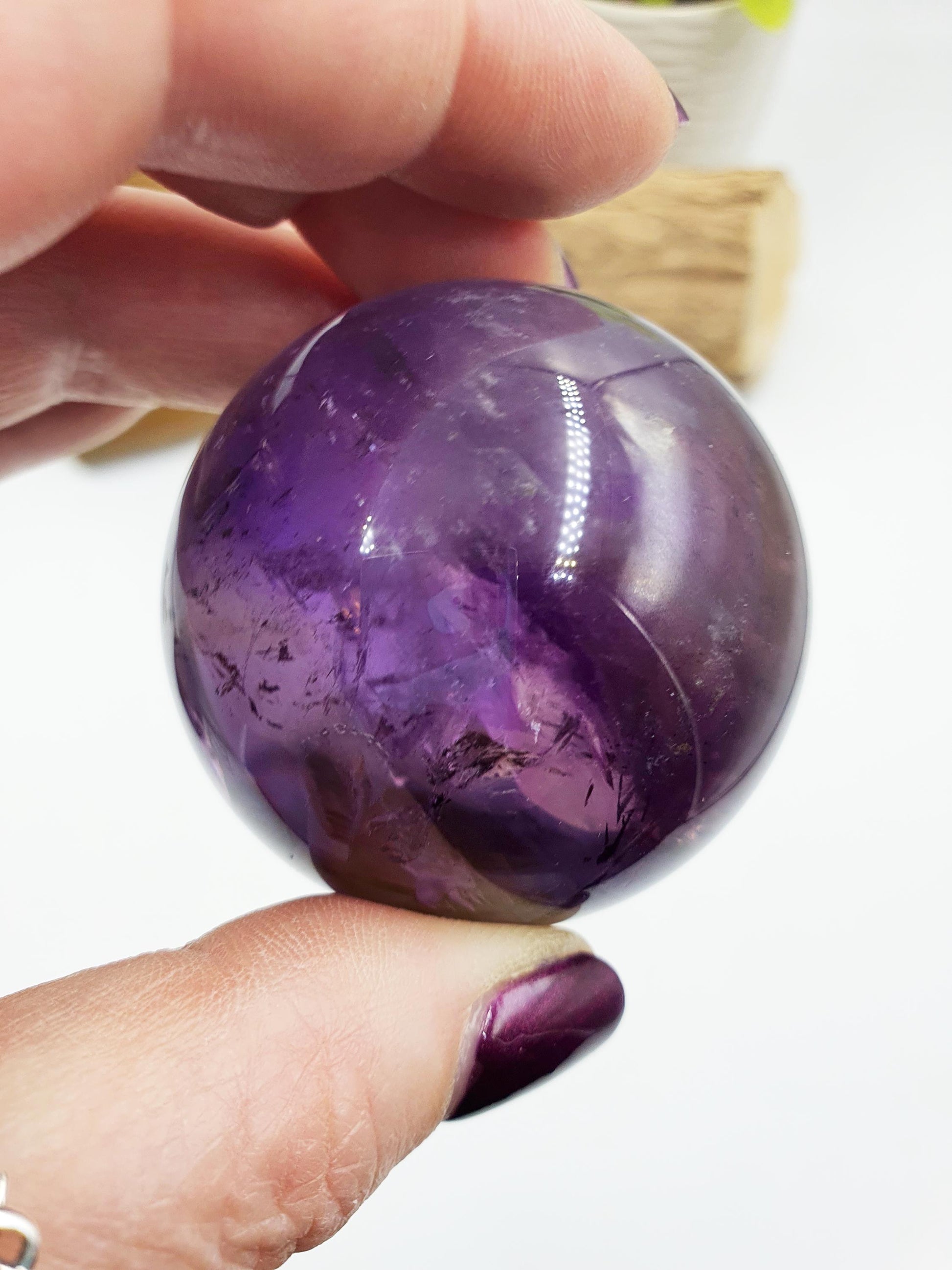 A Grade Amethyst Sphere