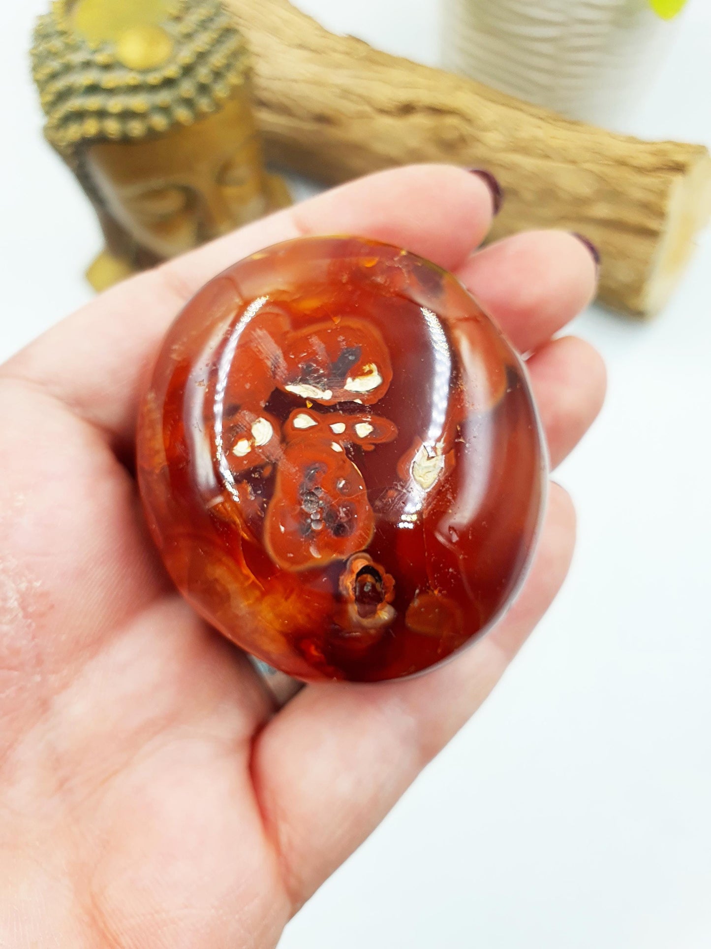 Unique Carnelian Palm