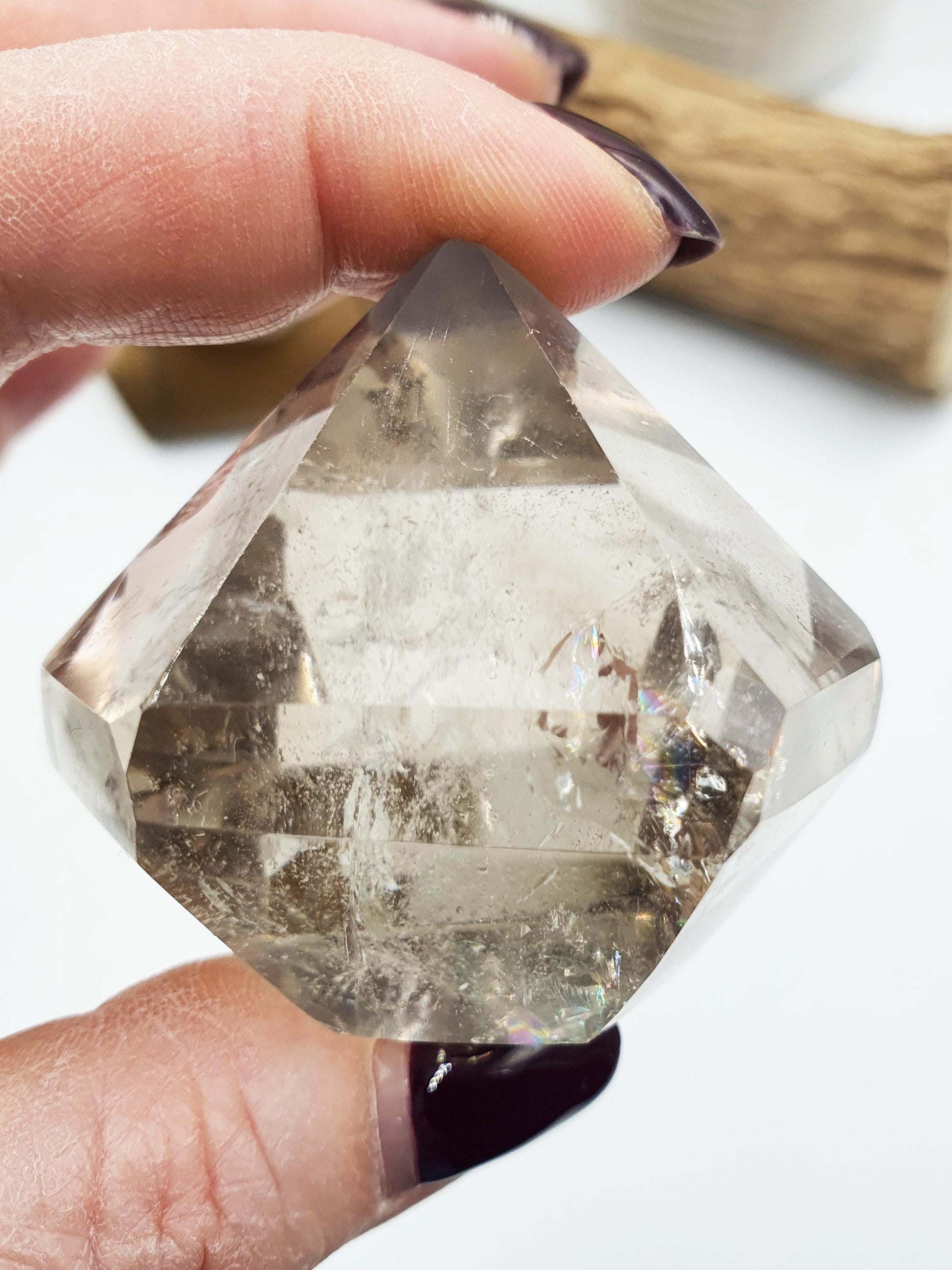 Light Smoky Quartz Diamond