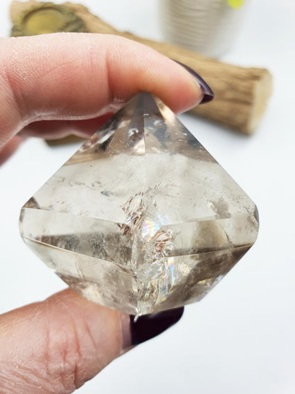 Light Smoky Quartz Diamond