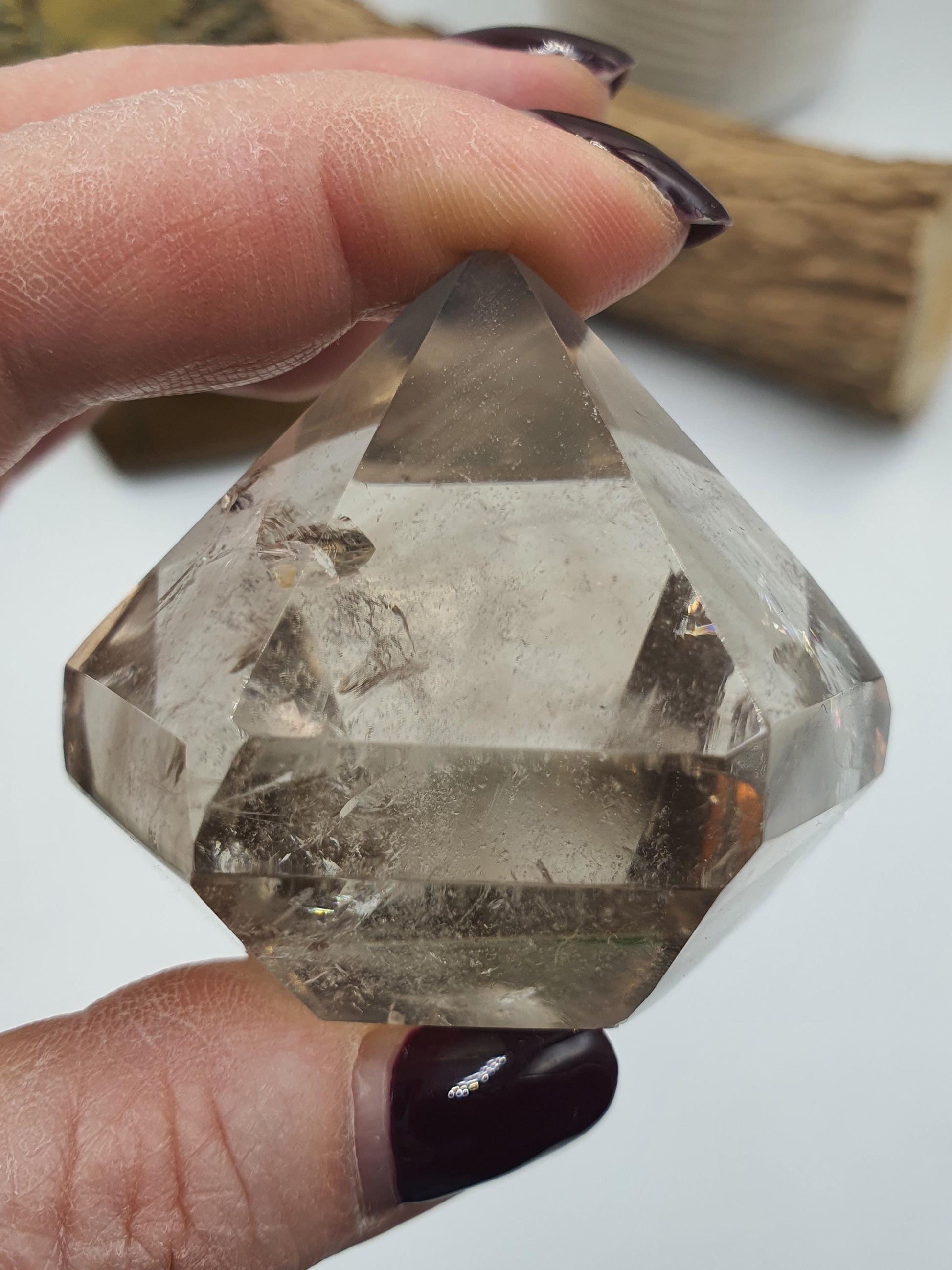 Light Smoky Quartz Diamond
