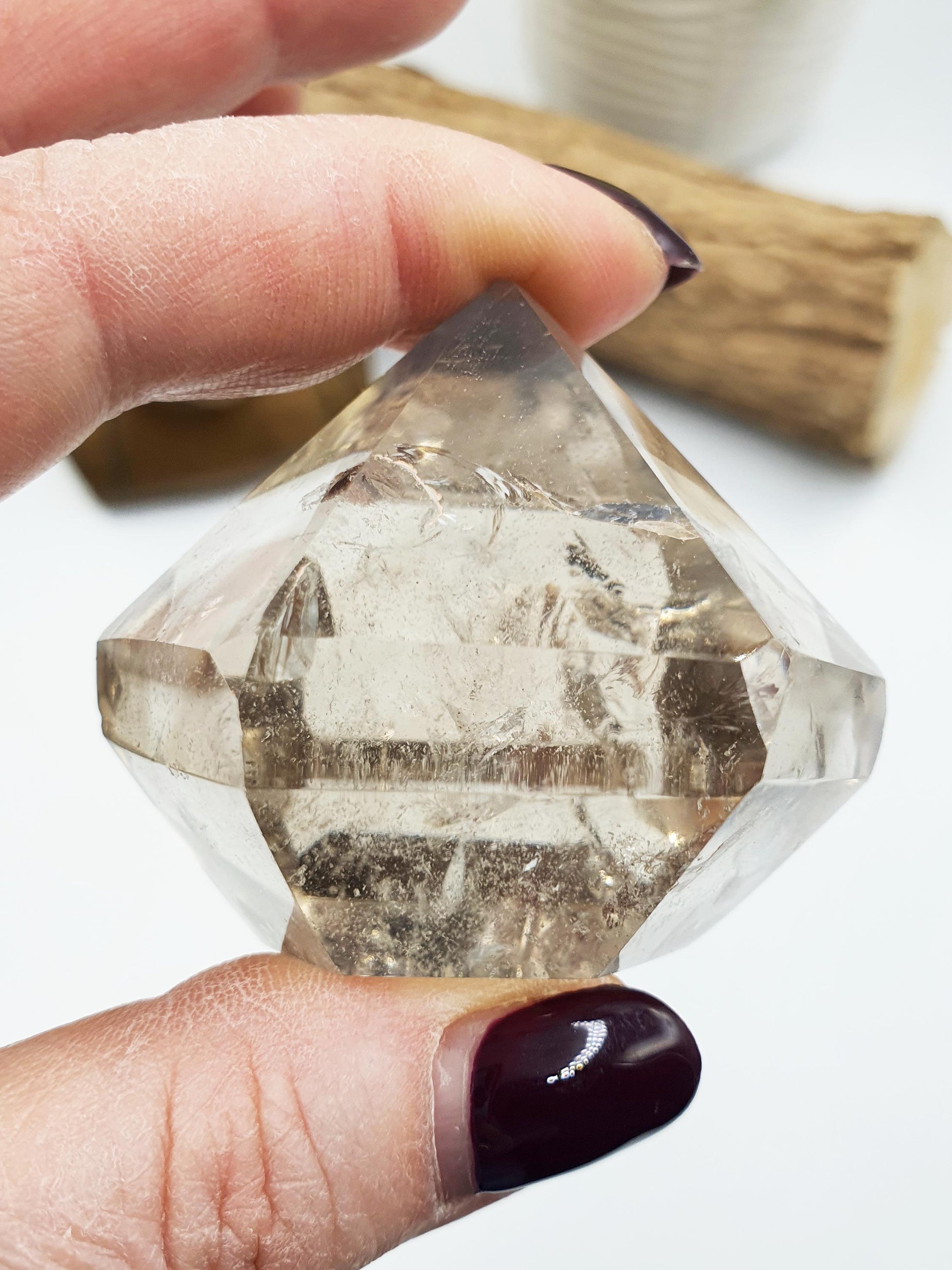 Light Smoky Quartz Diamond