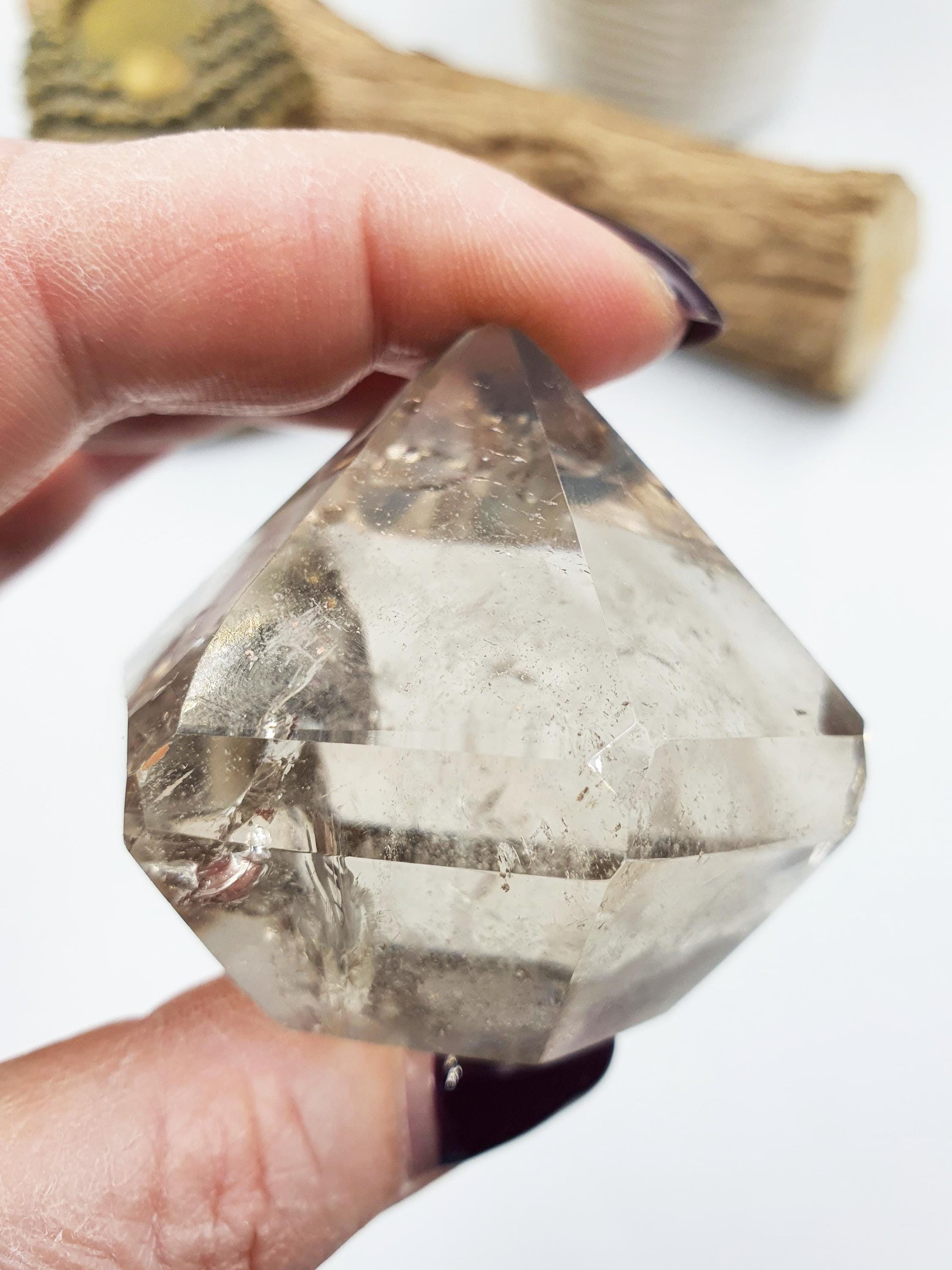 Light Smoky Quartz Diamond