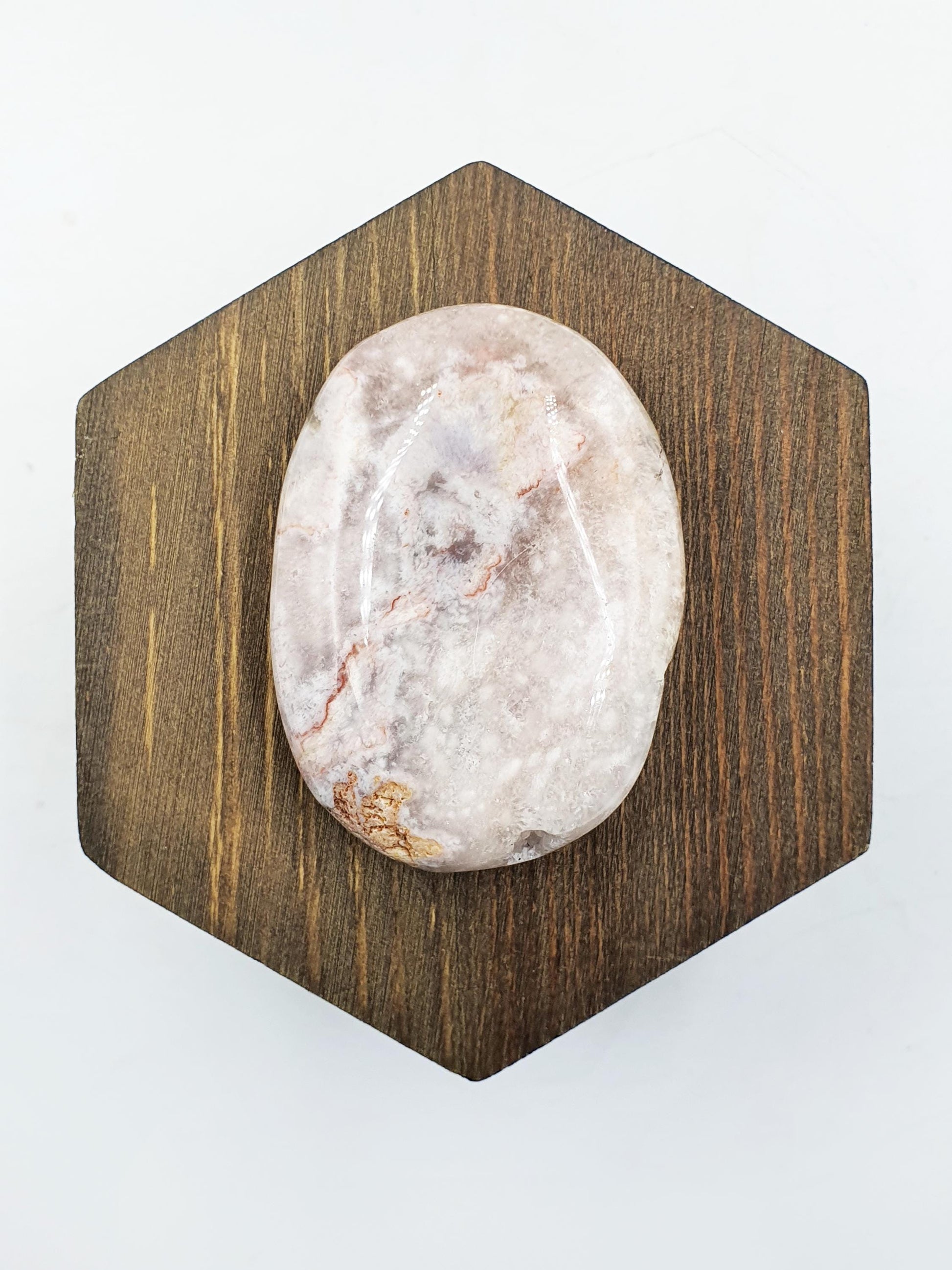 Sparkly Pink Amethyst Palm
