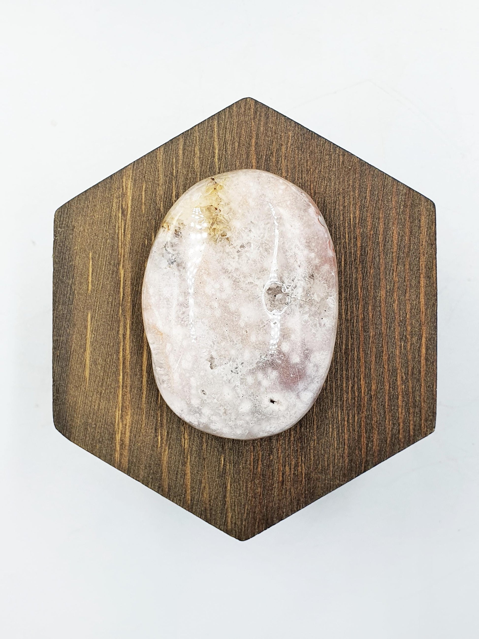Sparkly Pink Amethyst Palm