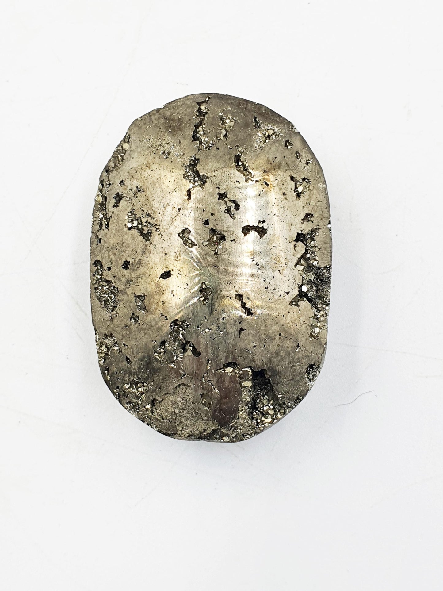 Drusy Pyrite Palm