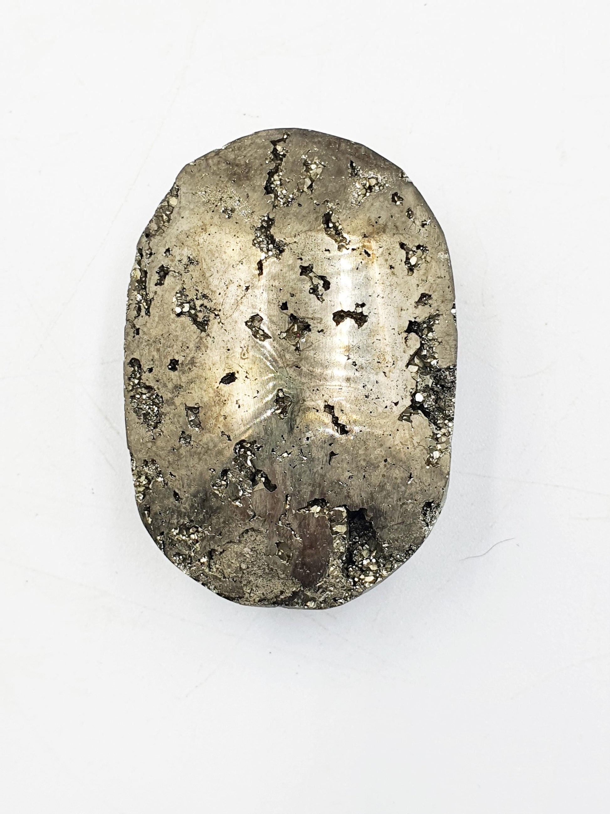Drusy Pyrite Palm