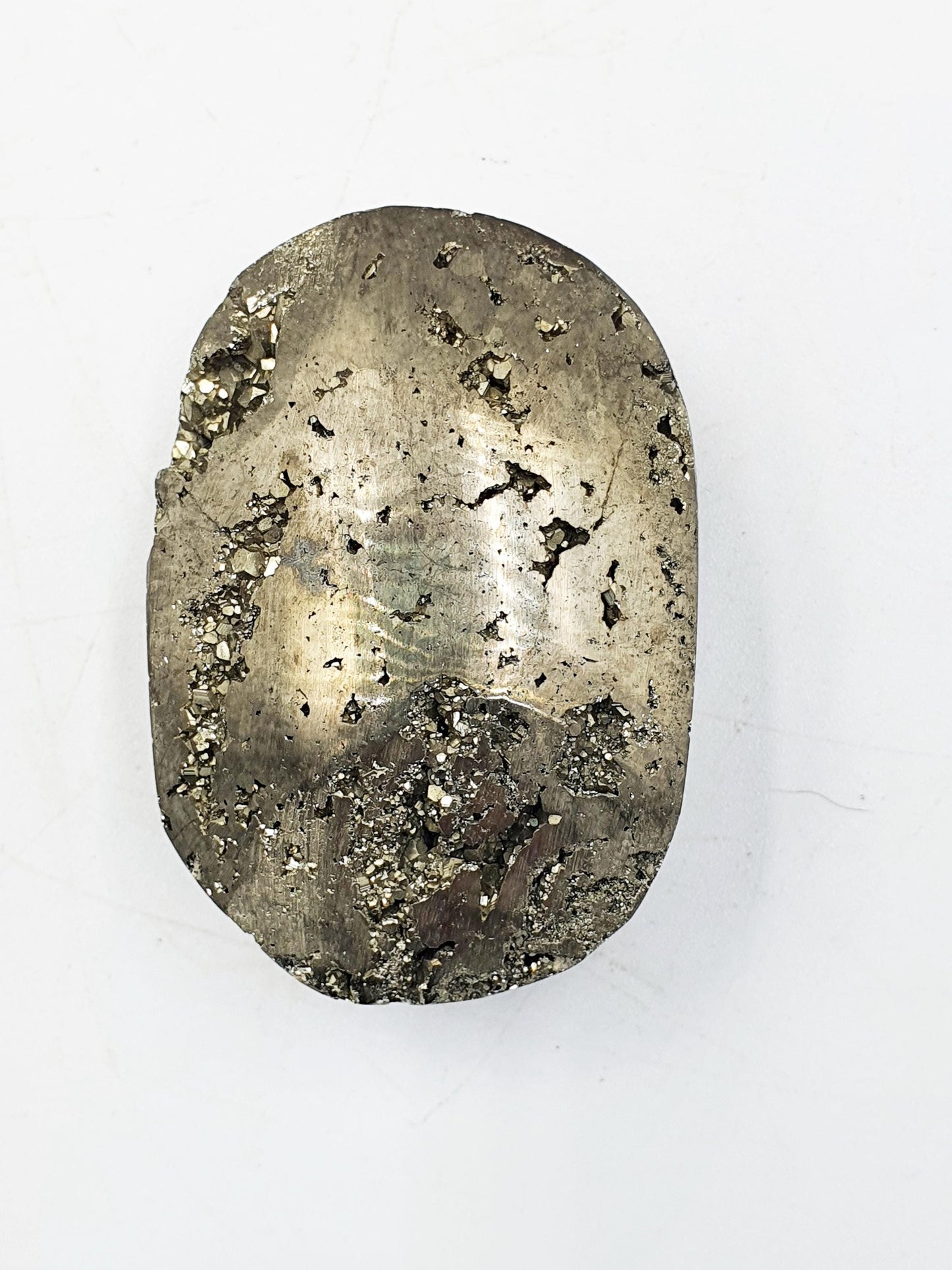 Drusy Pyrite Palm