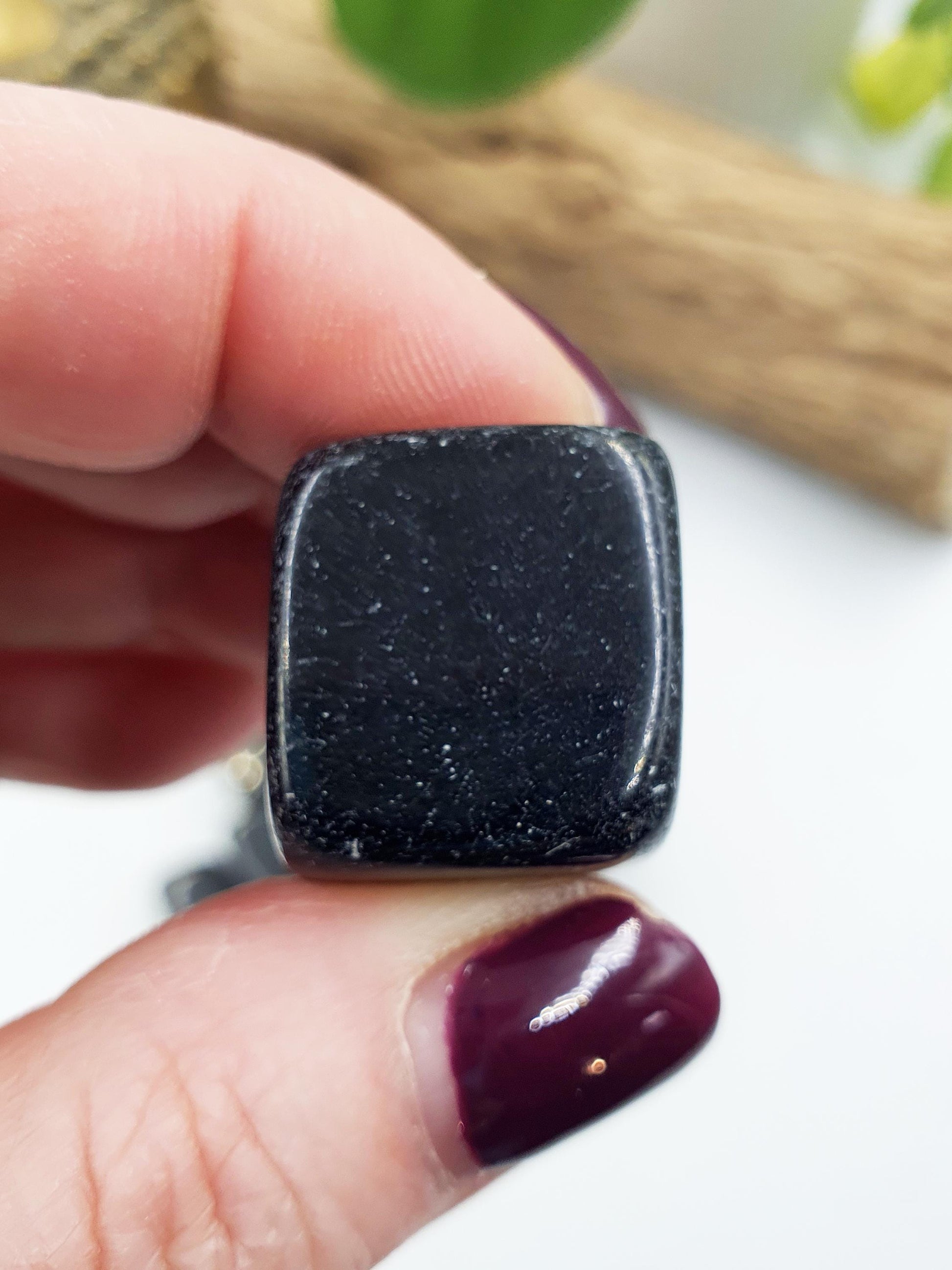 Imperfect Black Obsidian Mini Crystal Cube