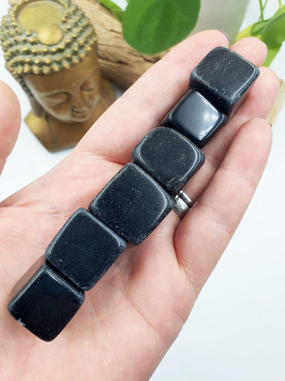 Imperfect Black Obsidian Mini Crystal Cube