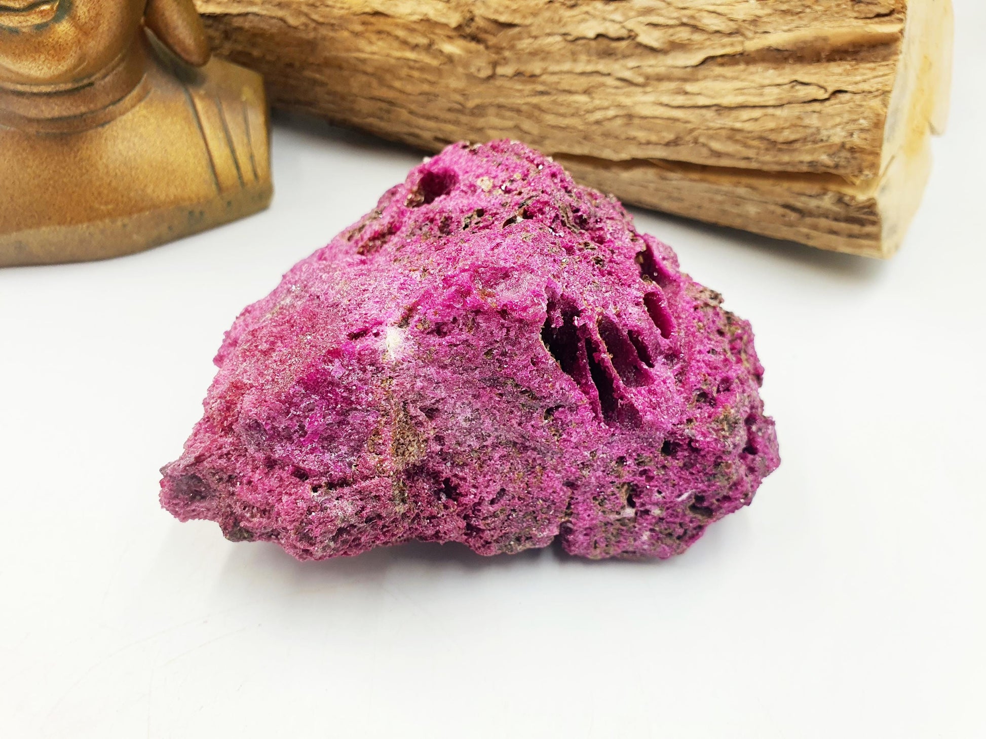 Raw Flashy Ruby Specimen / Rough Red Corundum Ruby / Natural Ruby Chunk - 610g