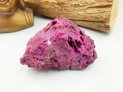 Raw Flashy Ruby Specimen / Rough Red Corundum Ruby / Natural Ruby Chunk - 610g
