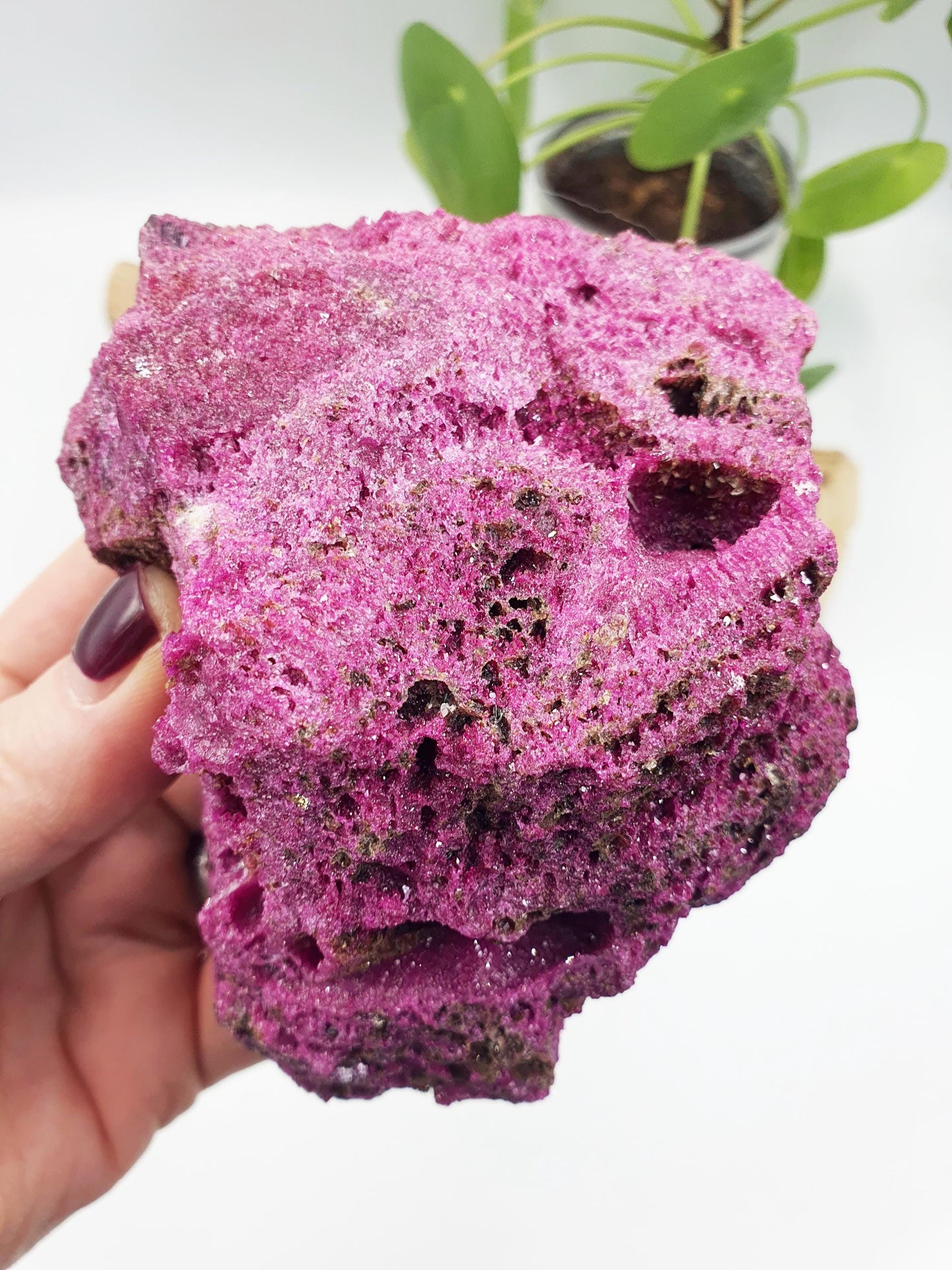 Raw Flashy Ruby Specimen / Rough Red Corundum Ruby / Natural Ruby Chunk - 610g