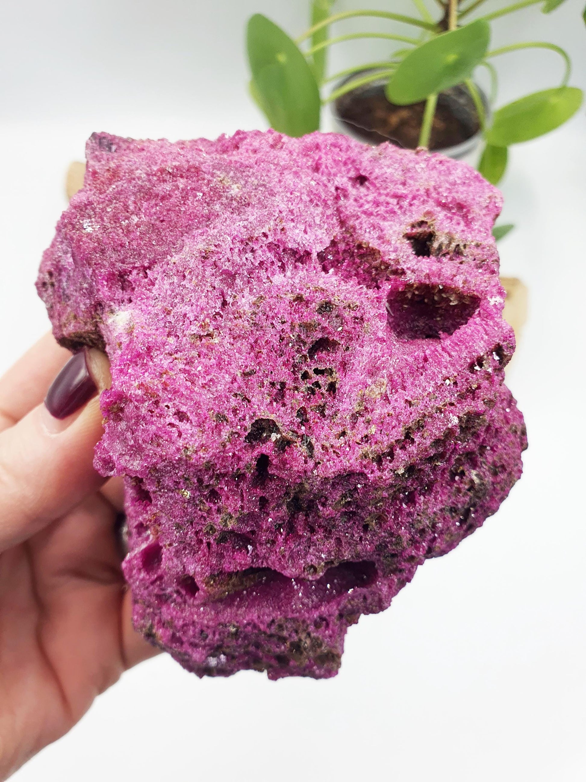 Raw Flashy Ruby Specimen / Rough Red Corundum Ruby / Natural Ruby Chunk - 610g