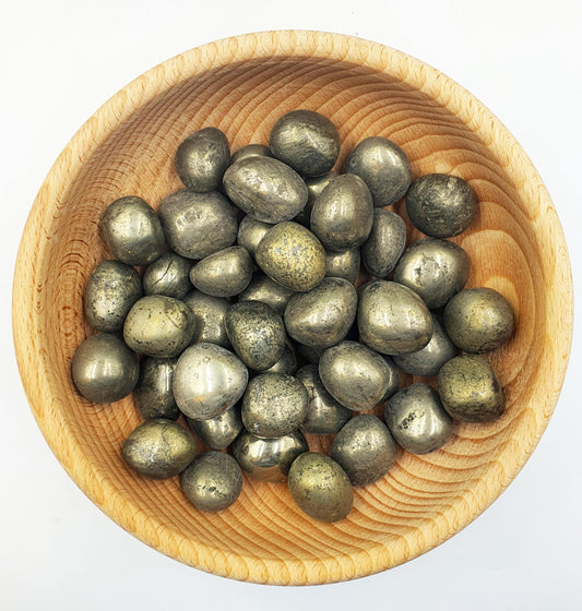 Pyrite Crystal Tumbles