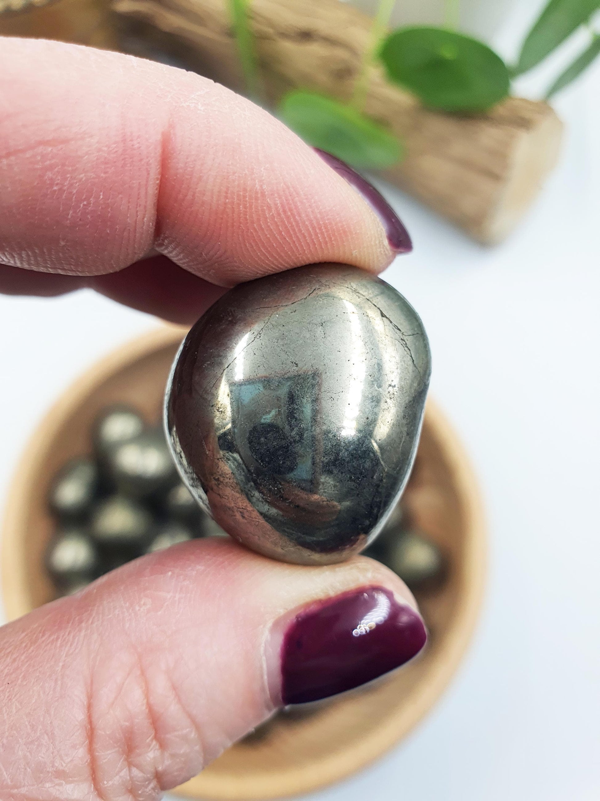 Pyrite Crystal Tumbles