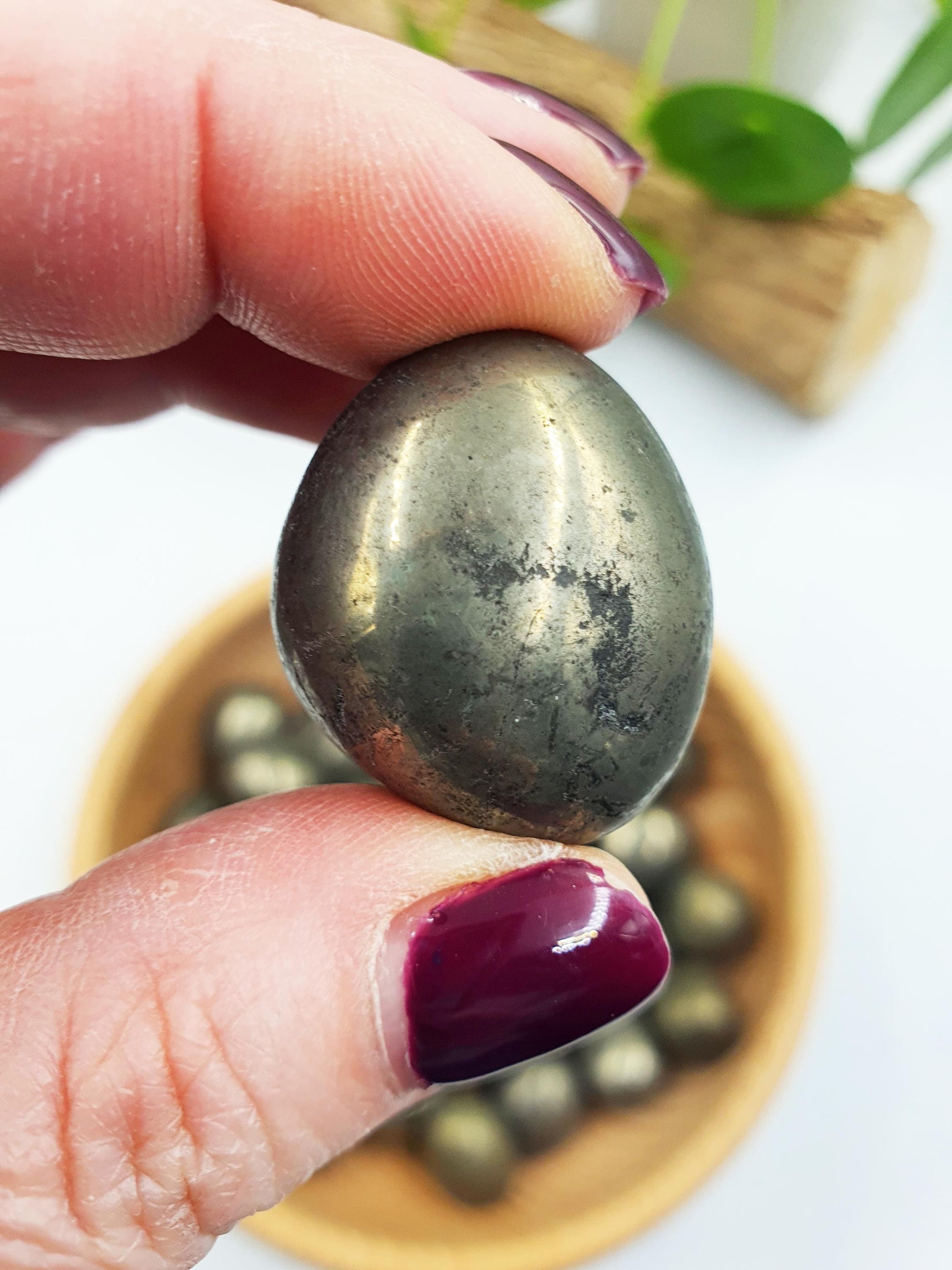 Pyrite Crystal Tumbles