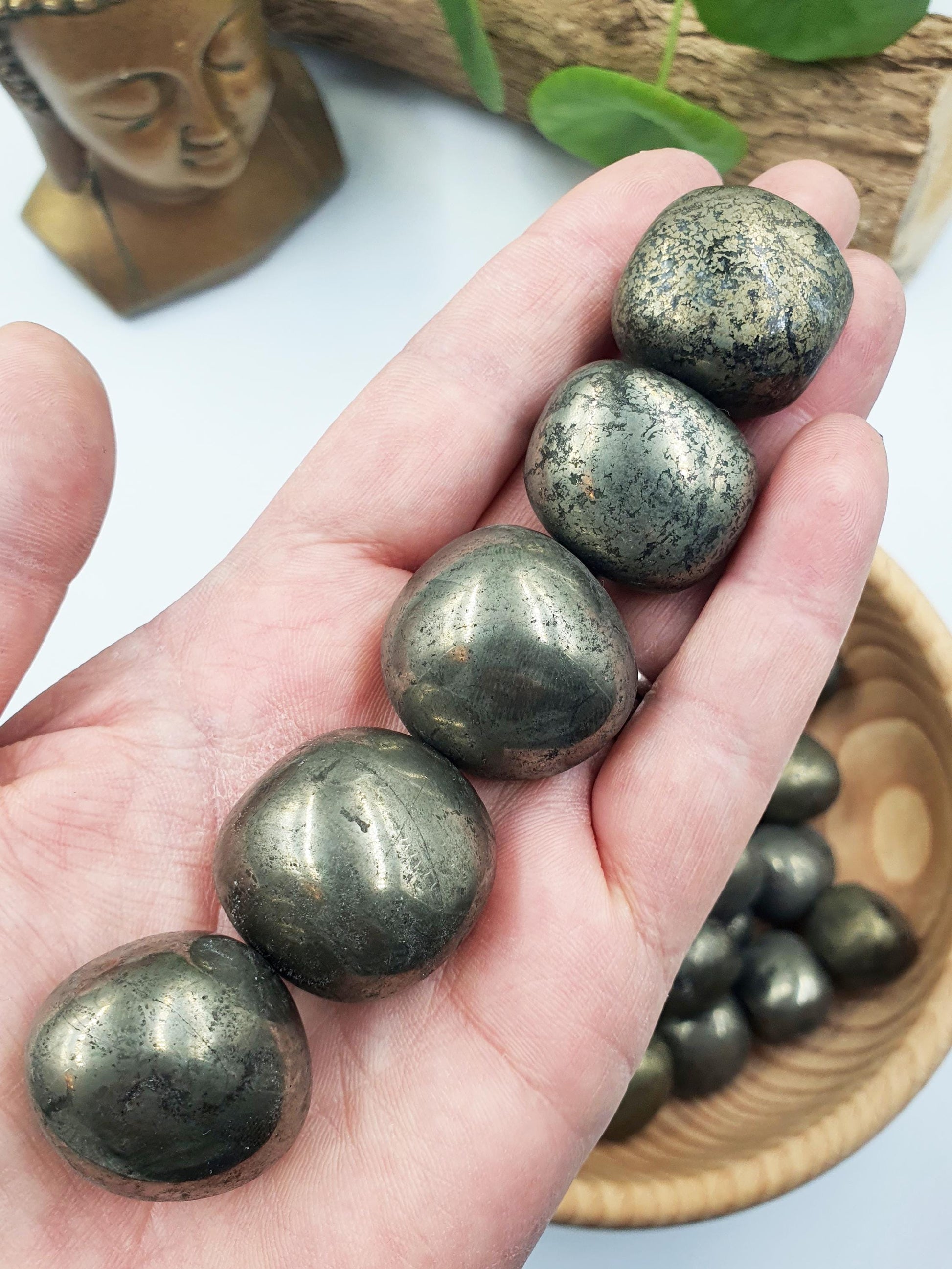 Pyrite Crystal Tumbles