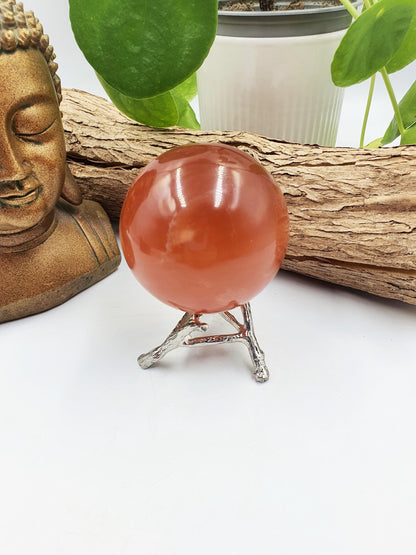 Large Honey Calcite Sphere