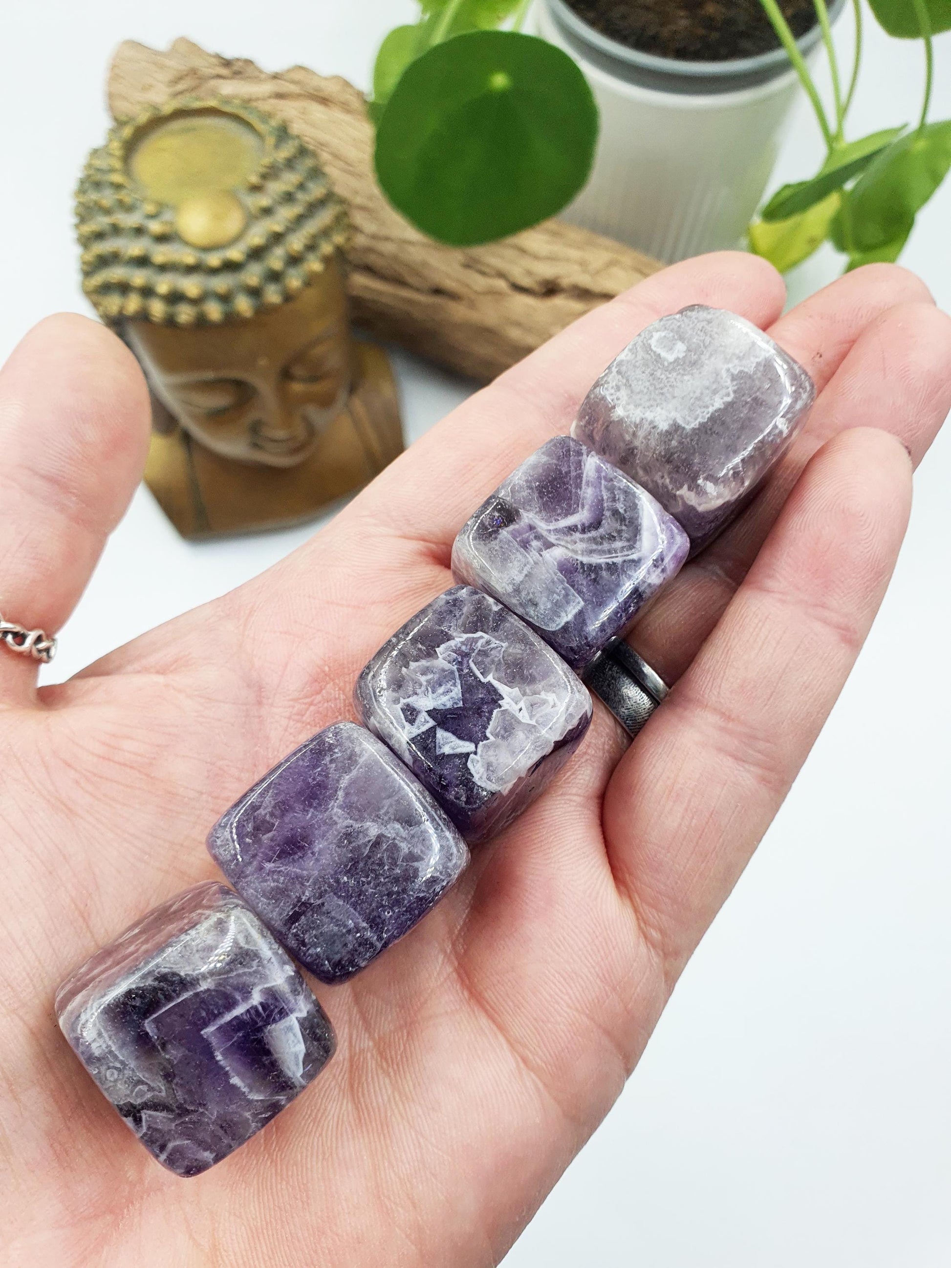 Dream Amethyst Crystal Cubes