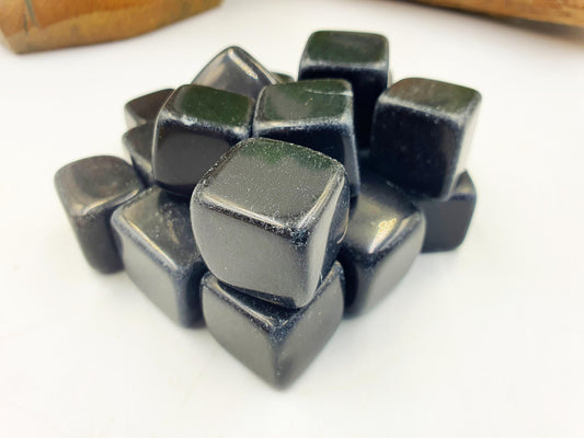 Imperfect Black Obsidian Mini Crystal Cube