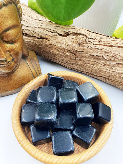 Imperfect Black Obsidian Mini Crystal Cube