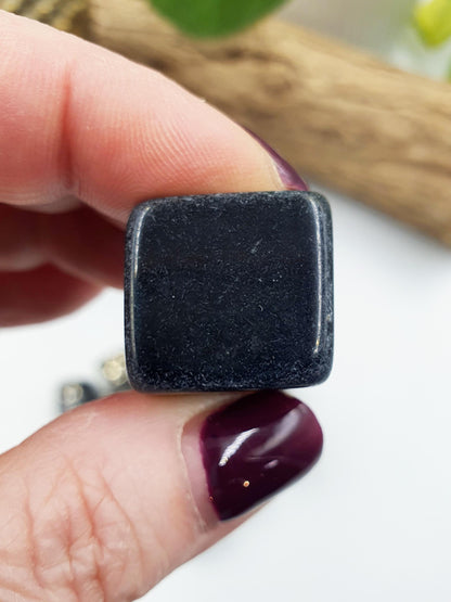 Imperfect Black Obsidian Mini Crystal Cube