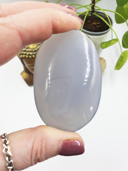 Blue Chalcedony Palm