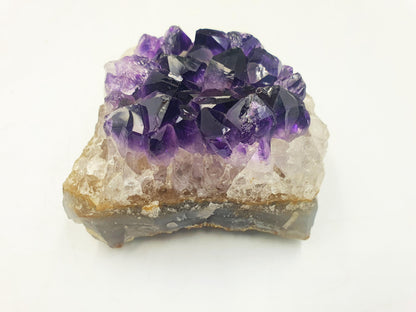 Stunning Amethyst Crystal Cluster / Raw Amethyst Specimen / Amethyst Base Cut / Rough Amethyst Cluster - 330g