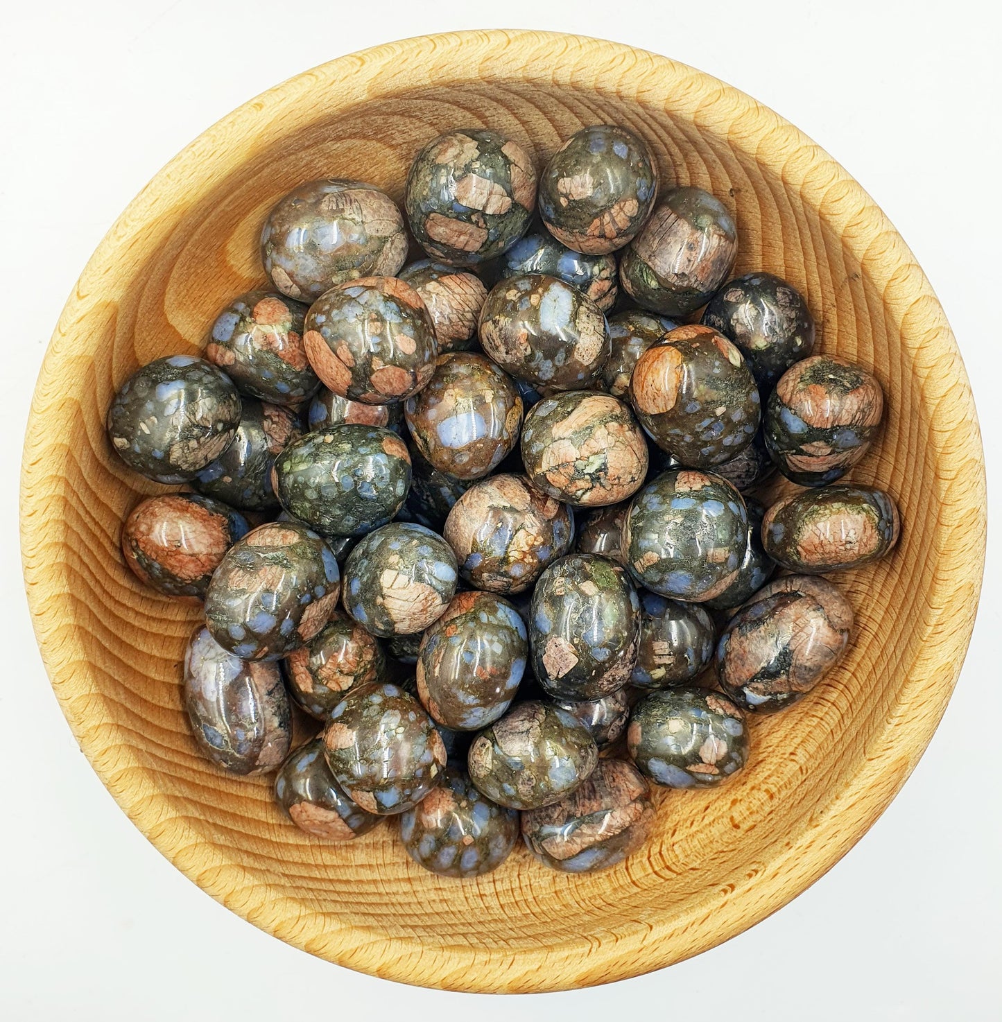 Que Sera (Llanite) Tumbles / Que Sera Tumble Stone / Llanite Tumble / Pocket Crystal / Grid Crystal