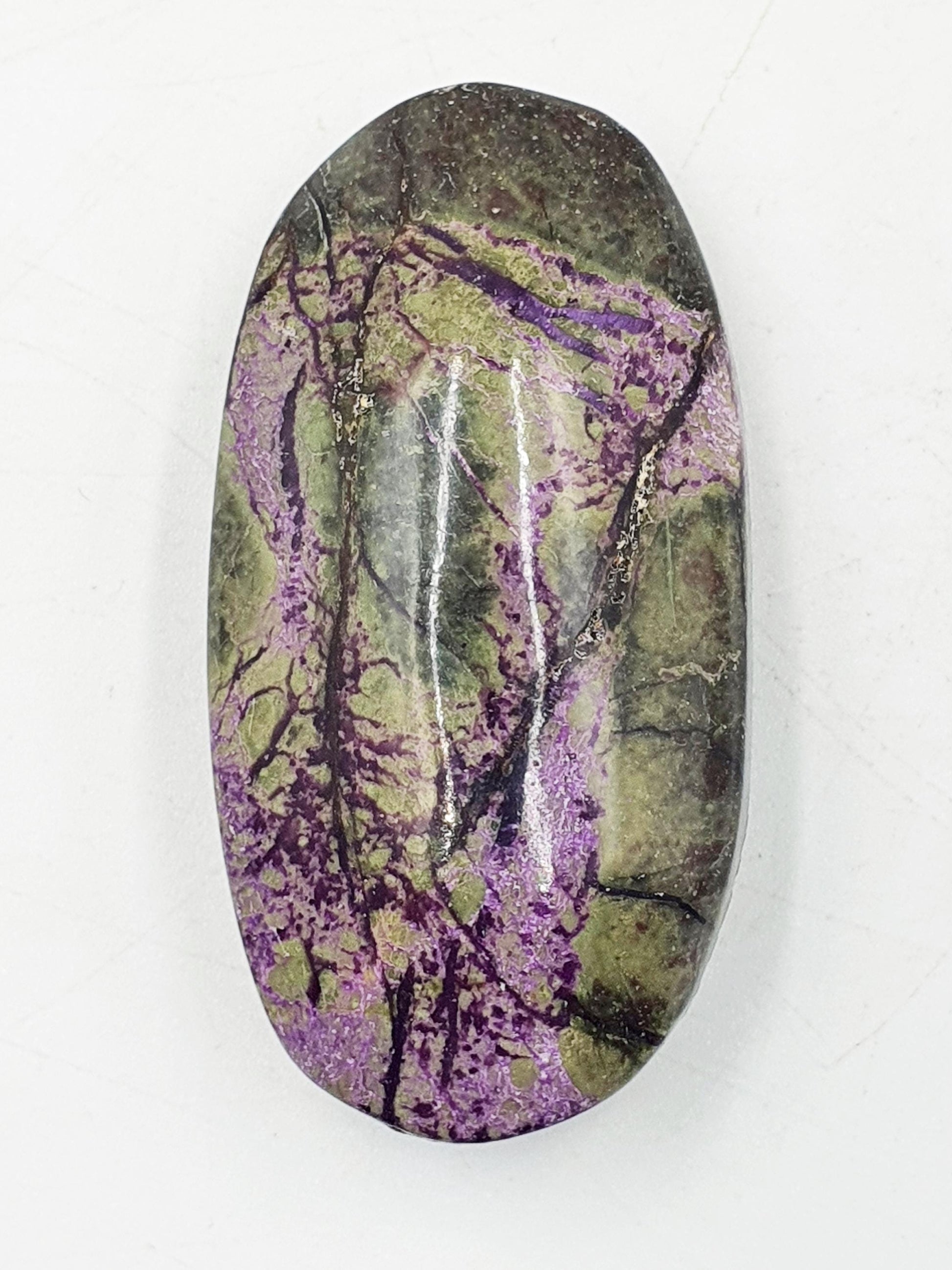Beautiful Atlantasite Palm / Atlantasite Palm Stone / Collectors Crystal Palm / Reiki Crystal Palm / Meditation Stone - 45g