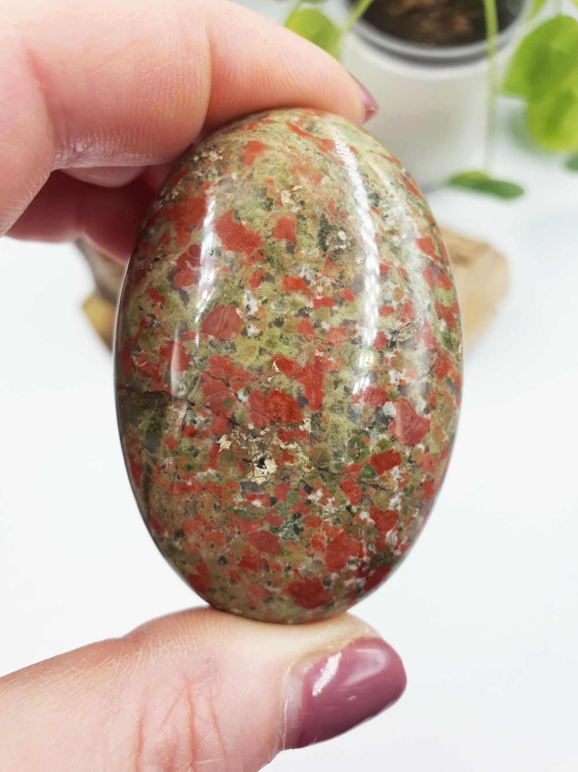 Unakite Palm