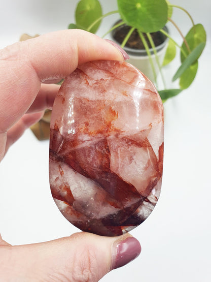 Large Fire Quartz Palm