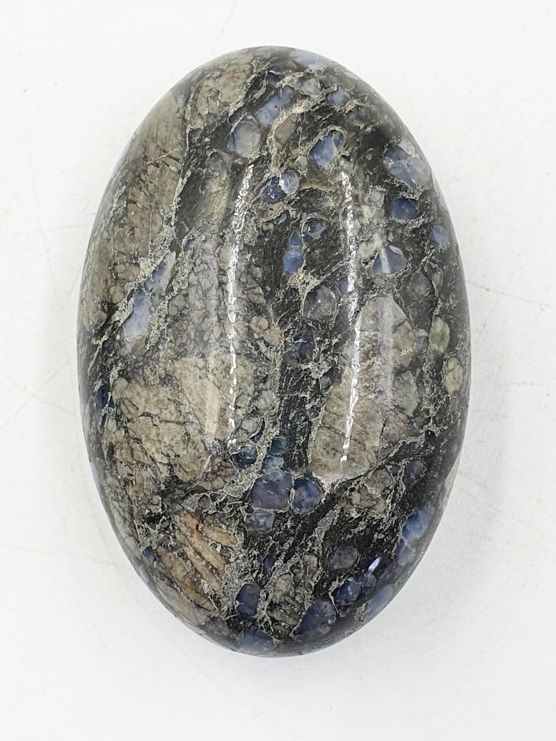 Que Sera (Llanite) Palm / Que Sera Palm Stone / Llanite Pocket Stone / Meditation Palm / Reiki Crystal Palm - 75g