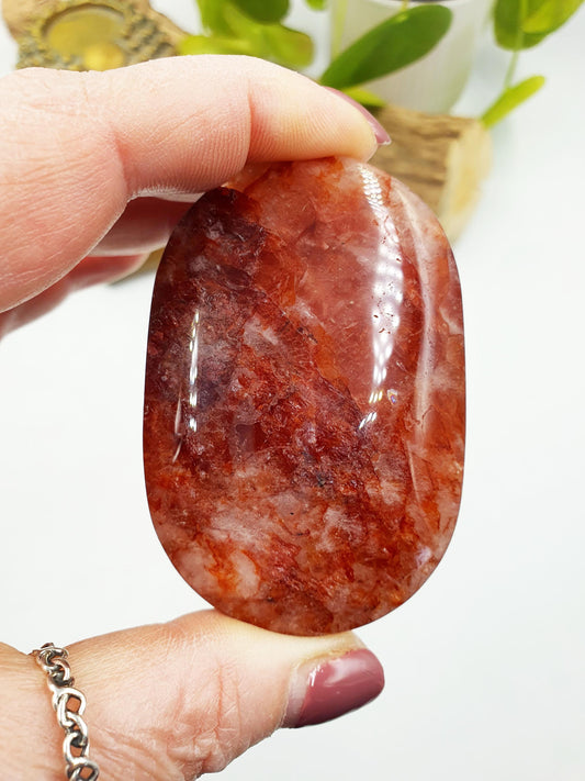 Large Fire Quartz Palm