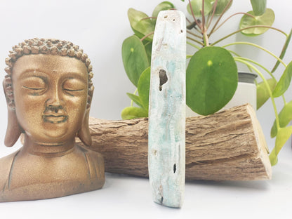 Large Blue Aragonite Freefrom