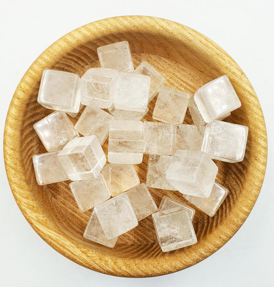Clear Quartz Mini Crystal Cubes