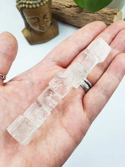 Clear Quartz Mini Crystal Cubes