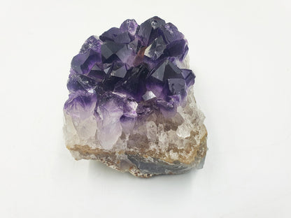 Stunning Amethyst Crystal Cluster / Raw Amethyst Specimen / Amethyst Base Cut / Rough Amethyst Cluster - 330g