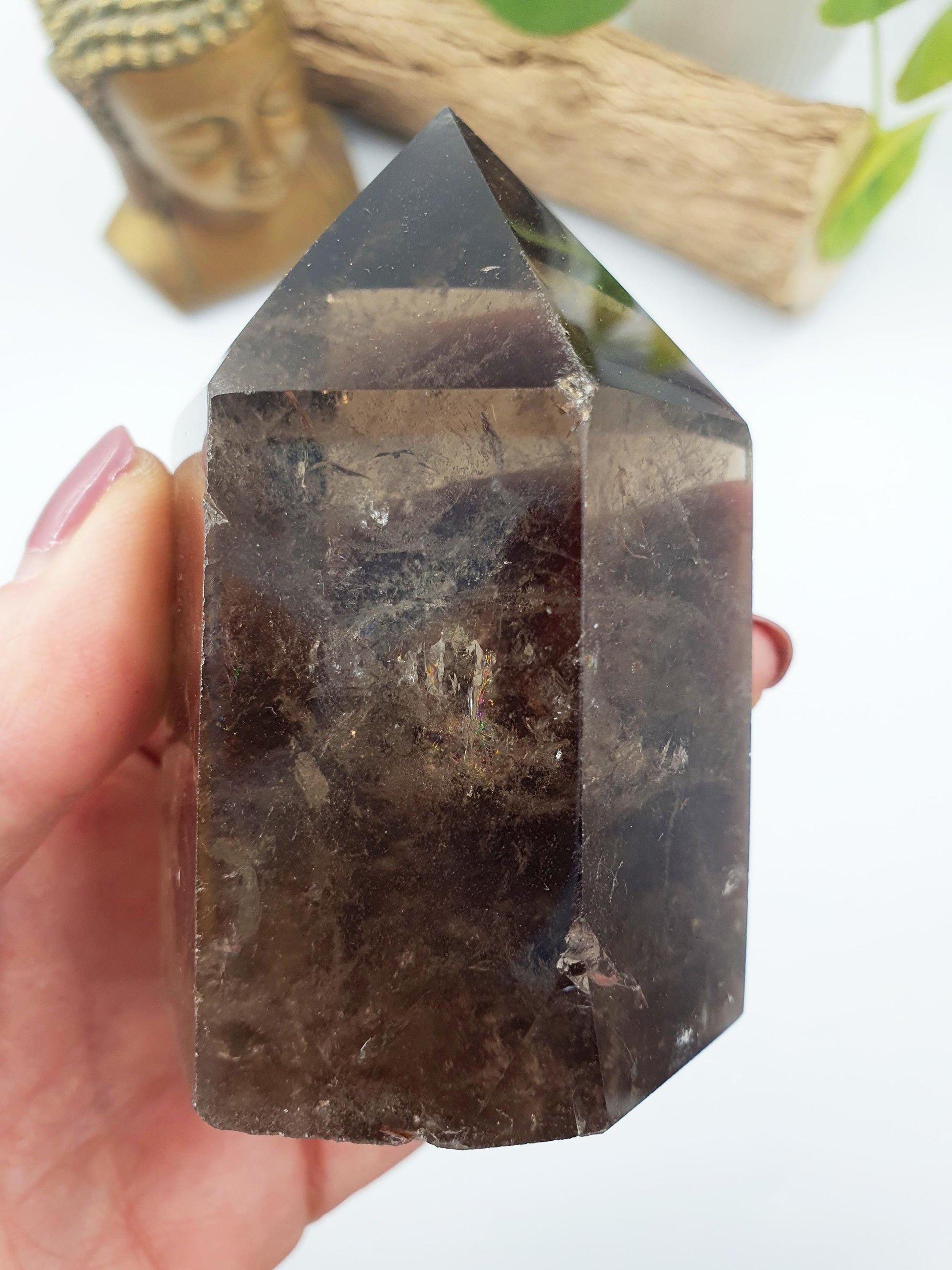 Smoky Quartz Chunky Point