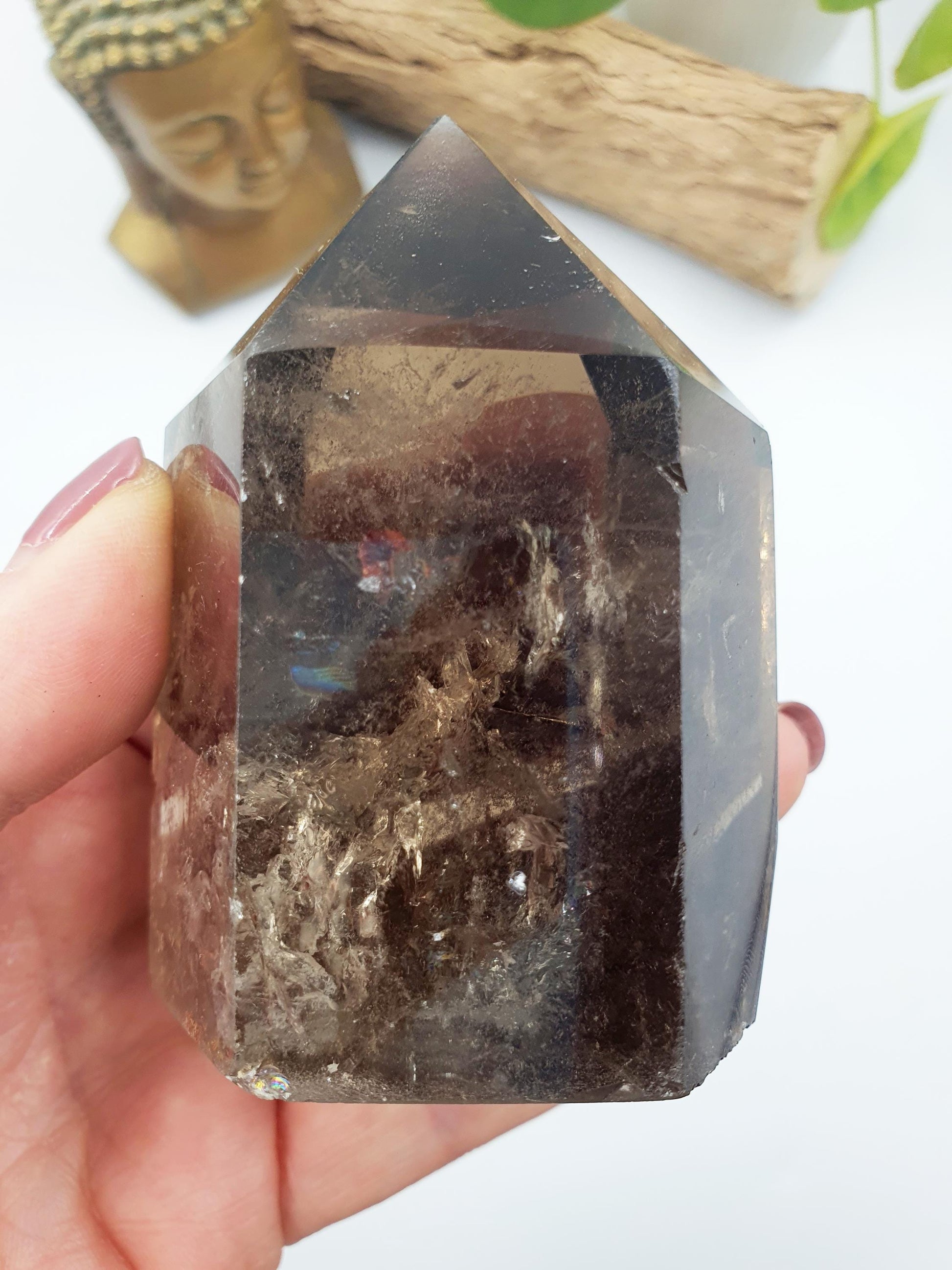 Smoky Quartz Chunky Point