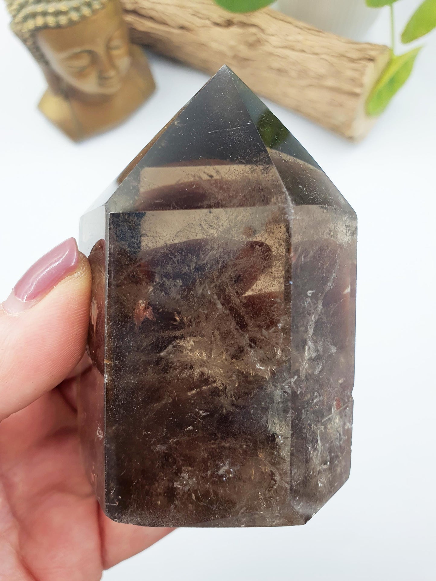 Smoky Quartz Chunky Point