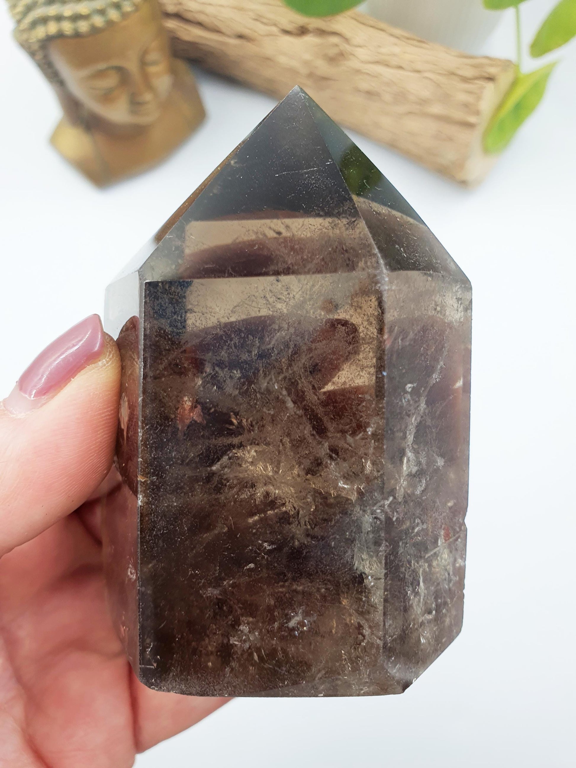 Smoky Quartz Chunky Point