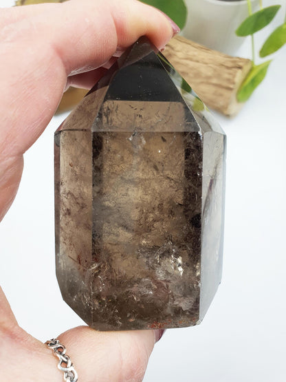 Smoky Quartz Chunky Point