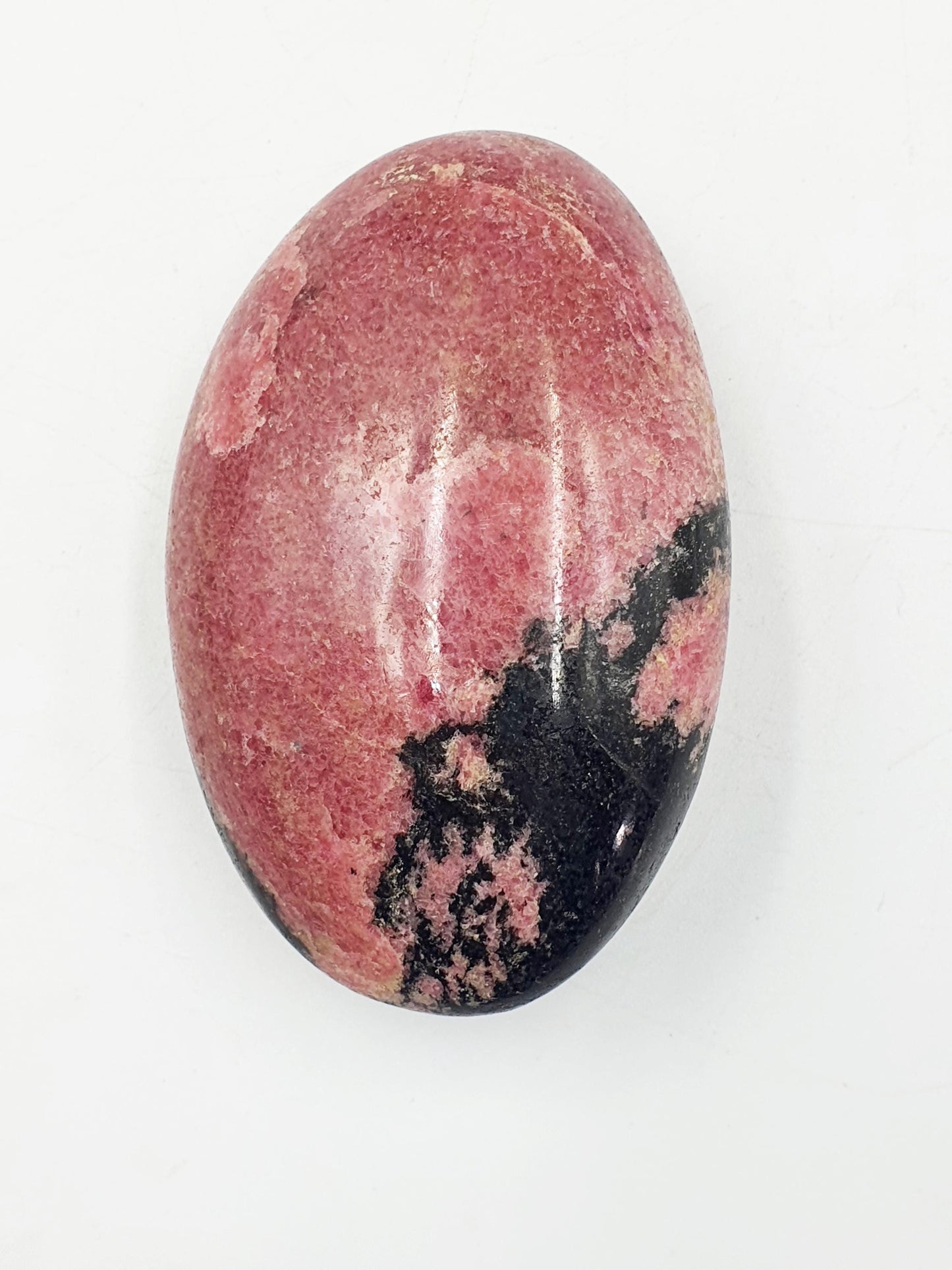 HUGE Rhodonite Palm Stone